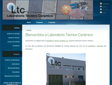 Tablet Screenshot of ltceramico.com